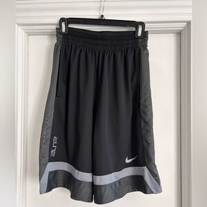 Nike Black and Gray Men's Athletic Shorts